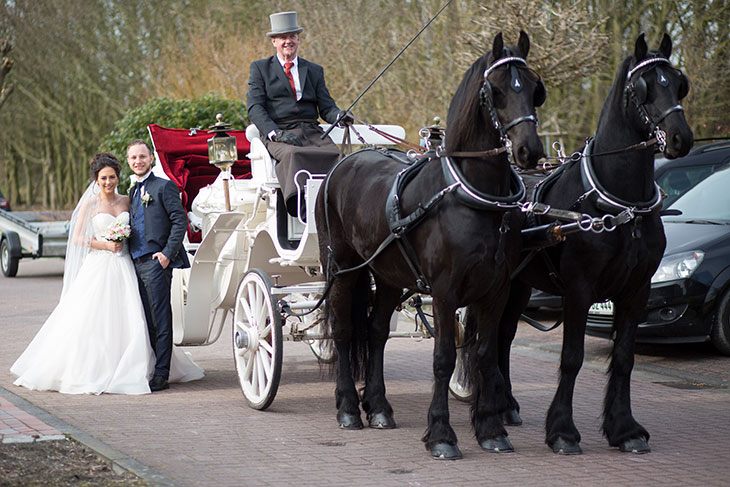 Marina und Alex Kutsche Romantik