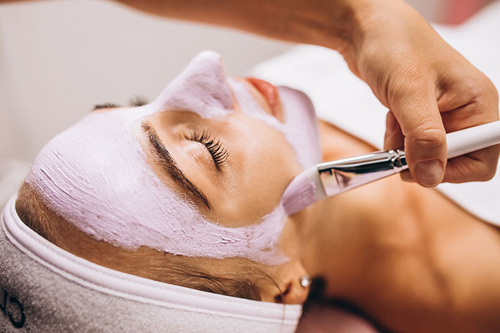 Microdermabrasion Behandlung