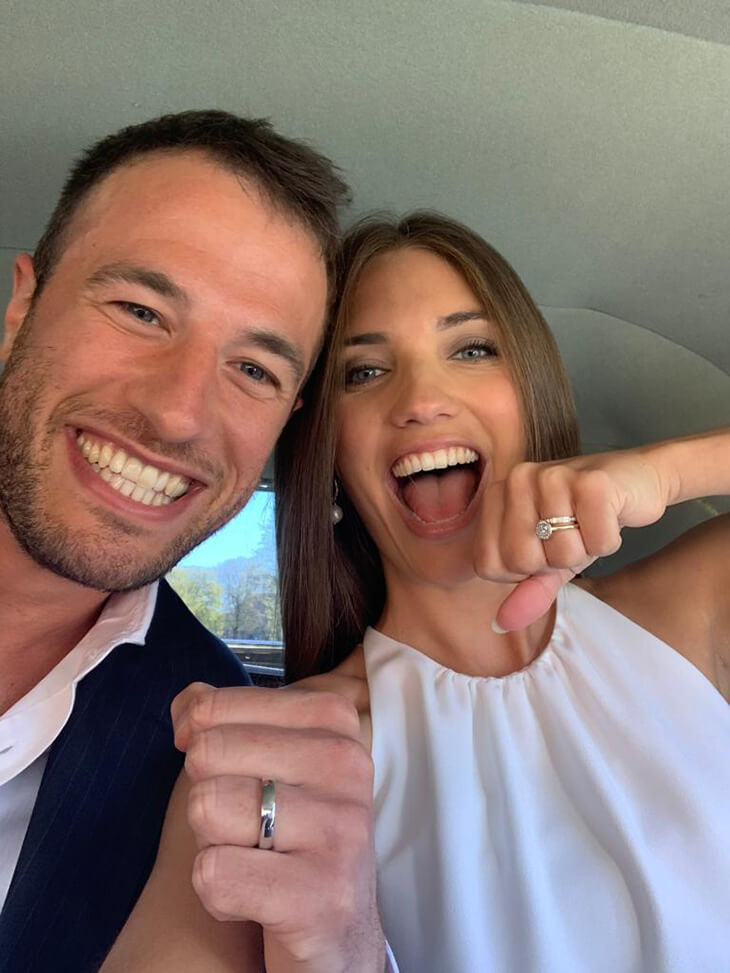 Philip Schwethelm und seine Katinka endlich verheiratet